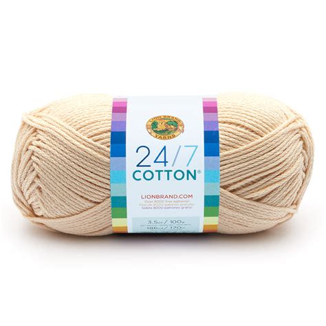 24 7 yarn|24 7 cotton yarn lion brand.